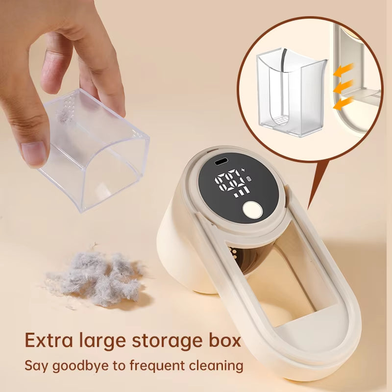 ONEKA Rechargeable Fabric Shaver Lint Remover Sweater Defuzzer Lints Fuzzs Pills Pilling Trimmer for Clothes Furniture