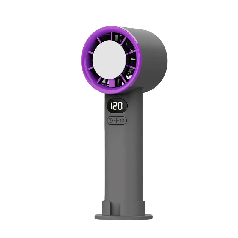 Xiaomi Mini Handheld Fan 120 Speed Portable Desktop Fans Instant Cooling with Ice Mode Rechargeable Stylish Fan for Women New