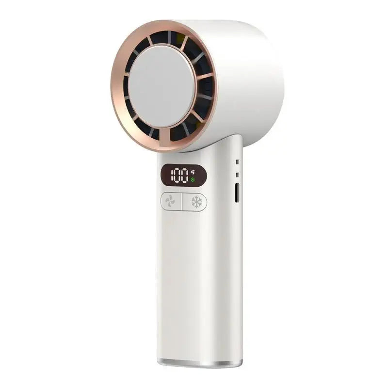 Xiaomi Mini Handheld Fan 120 Speed Portable Desktop Fans Instant Cooling with Ice Mode Rechargeable Stylish Fan for Women New